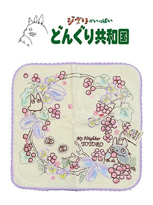 [국내바로배송] TOTORO Handkerchief 002